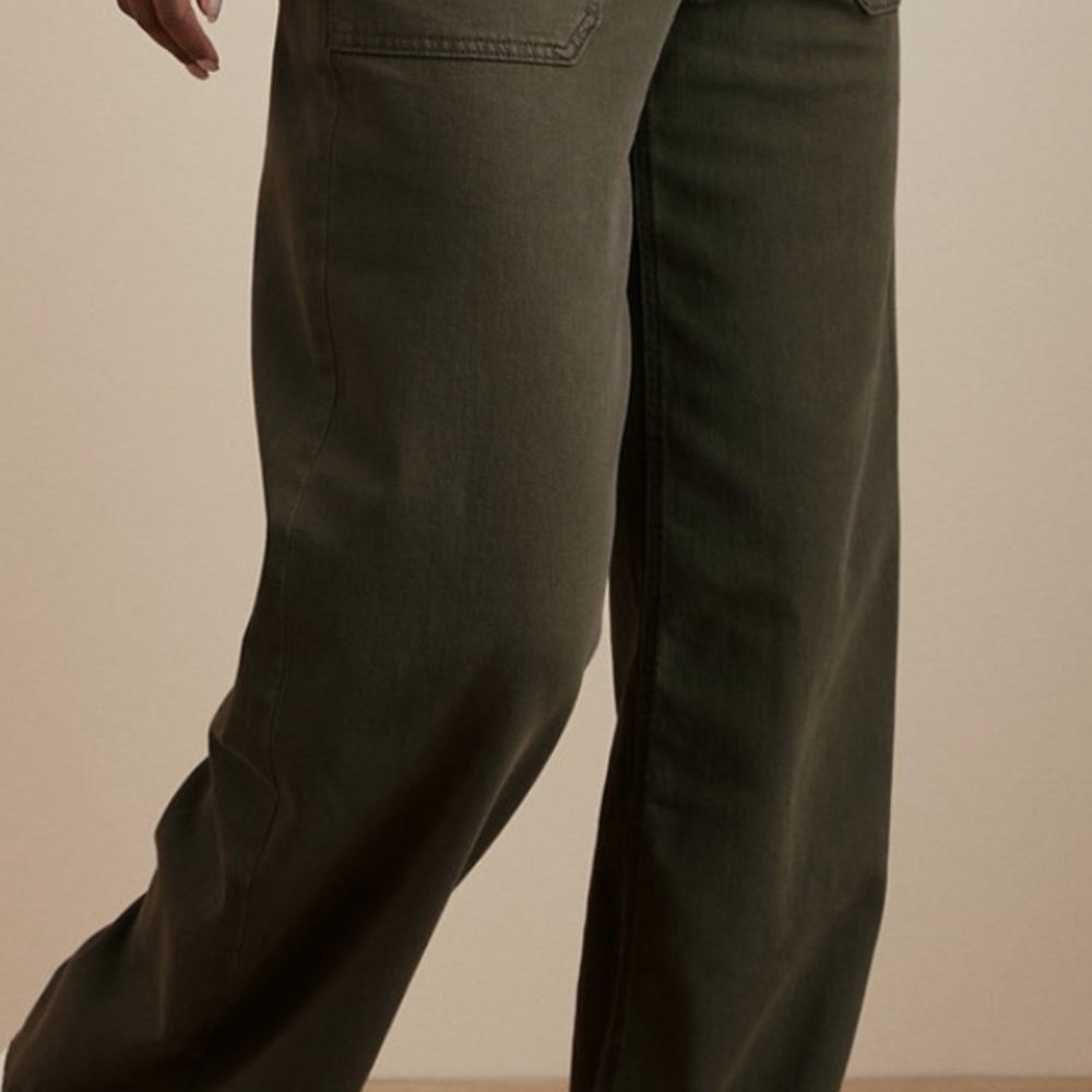 AE American Eagle Super High Waist Wide Leg Pants Sz 14